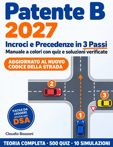 La copertina del libro Patente B 2027 di Claudio Bassani